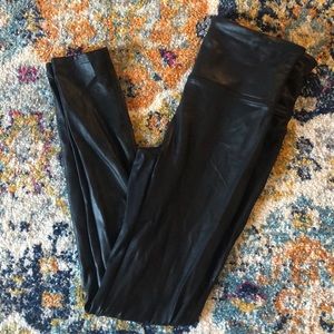 Spanx Faux Leather Leggings